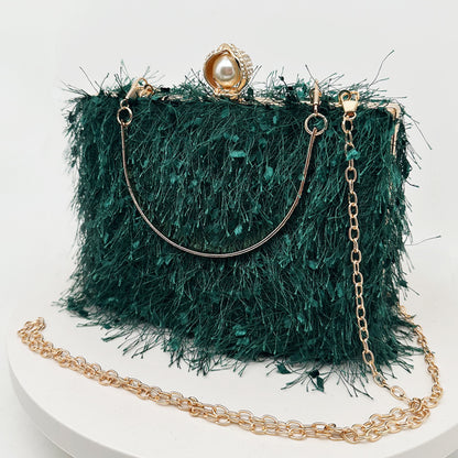 Tassel Square Crossbody Shoulder Handbags