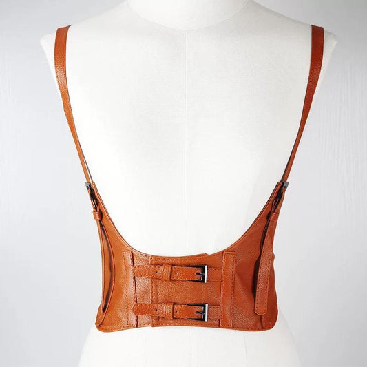 Metal Buckle Suspenders Belts