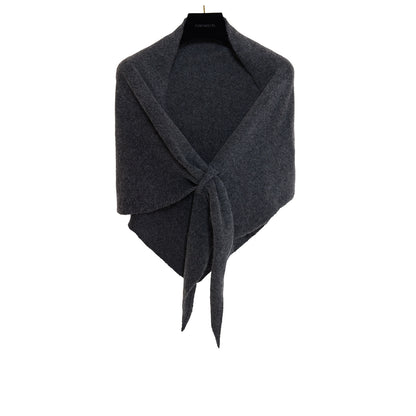 Triangular Solid Color Neck Wrap Shawls
