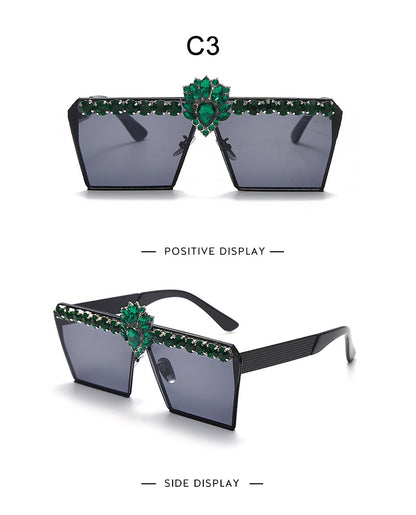 Square Jewel Sunglasses