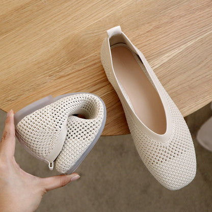 Soft Bottom Low-cut Mesh Flats