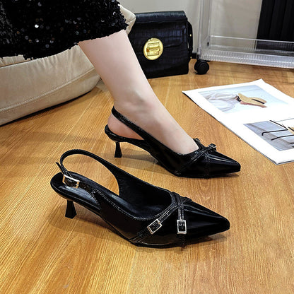 Elegant Shoes With Buckle