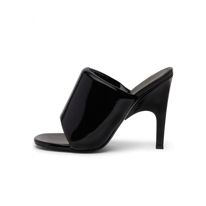 Open Toe Half Slippers Stiletto Sandals