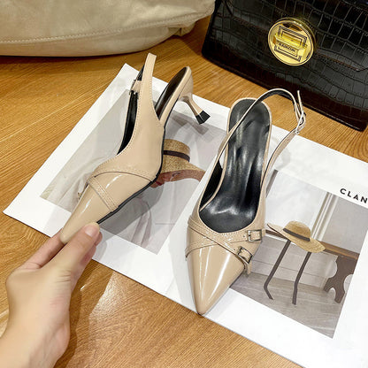Elegant Shoes With Buckle