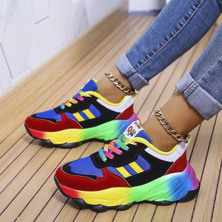 Rainbow Sneaker Shoes