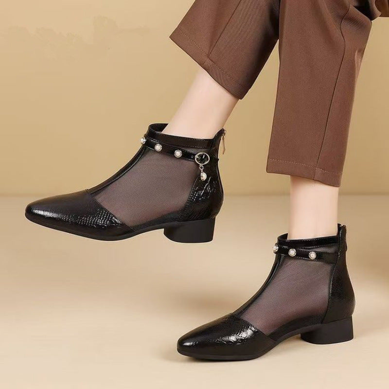 Soft Bottom Mesh Boots