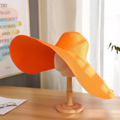 Wide Brim Straw Hat