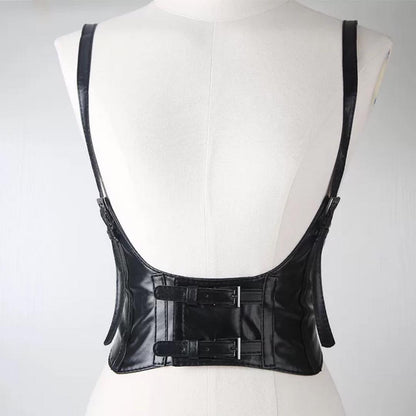 Metal Buckle Suspenders Belts