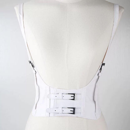 Metal Buckle Suspenders Belts