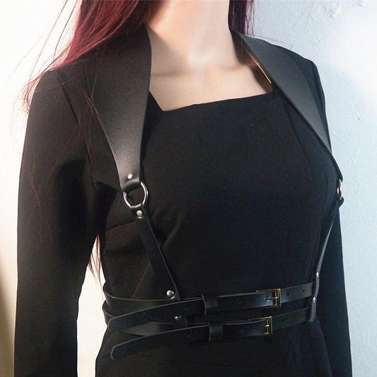 Leather Waist Harness Body Chain Belt
